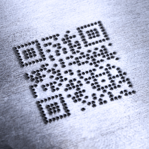 2D Codes beschriften
